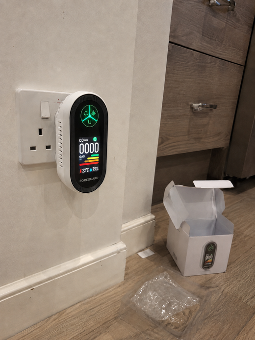 Foreguard product photographed by a customer